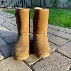 Aomais Brown Tall Boots (UGG dupe) size 10